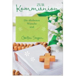 SUSY CARD Geldschein-Kommunionskarte "Kreuzkette"
