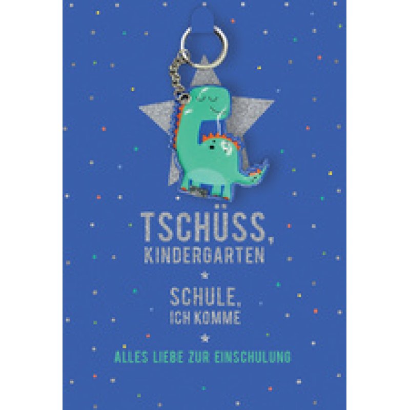 CACTUS Schulanfangs-Grußkarte "Dino"