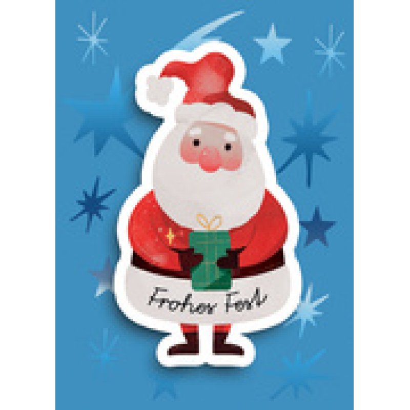 CACTUS Mini-Weihnachtskarte "Krippe"