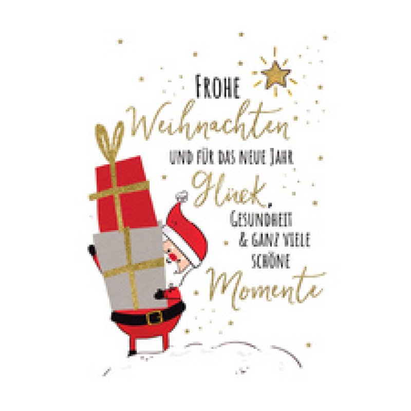 CACTUS Weihnachtskarte "Tanne Rot"