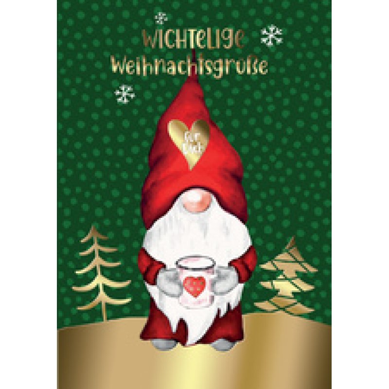 CACTUS Weihnachtskarte "Geschenke Weihnachtsmann"