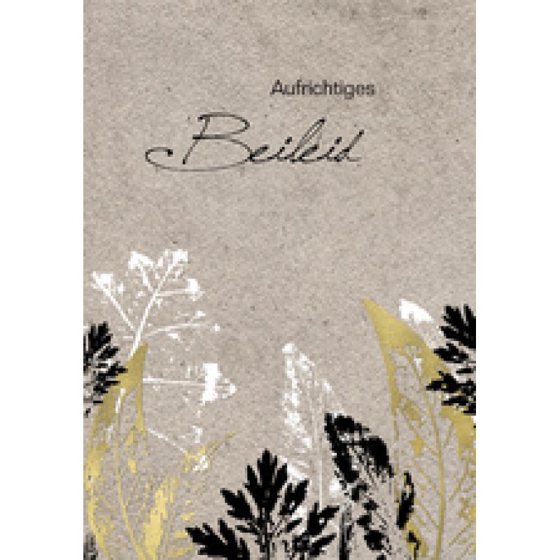 CACTUS Trauerkarte "Tulpen vor Mond"