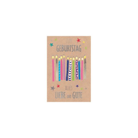 Susy Card 40051024 carte de vœux et de condoléances Carte de vœux classique Anniversaire 1 pièce(s)