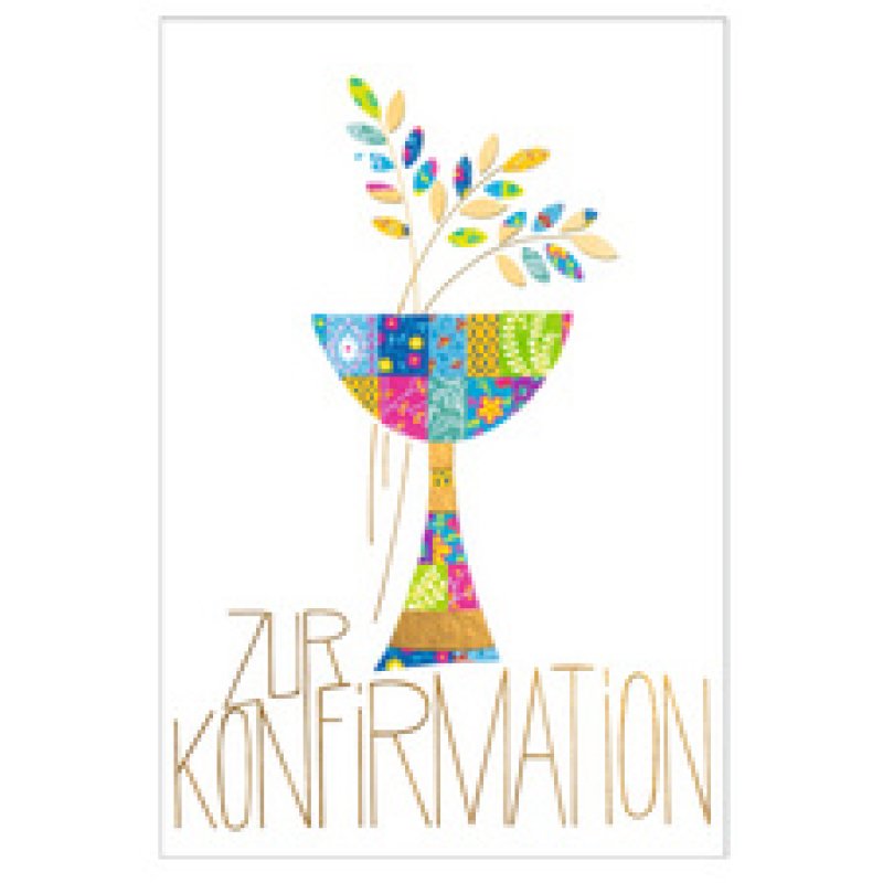 SUSY CARD Konfirmationskarte "Papierschiffchen"