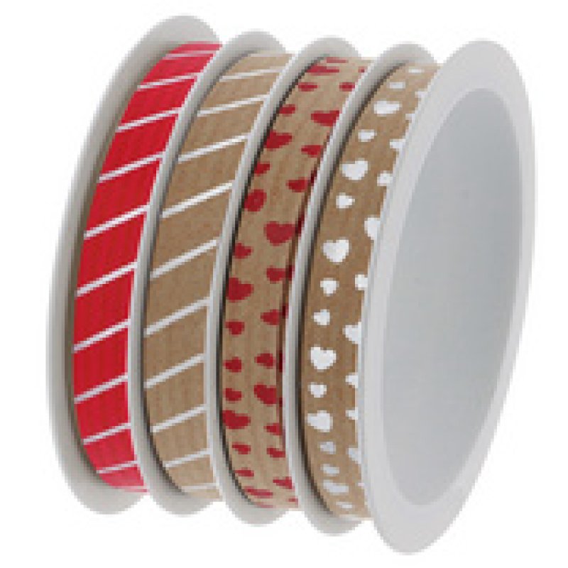 SUSY CARD Ruban bolduc multibobine "Freedom-Mix nature"