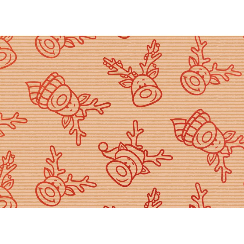 Susy Card Xmas Rudi red Gift wrap paper Paper