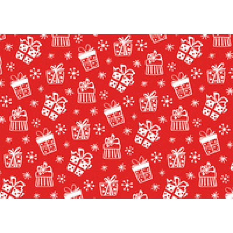 SUSY CARD Papier cadeau de Noël "Cadeau rouge"