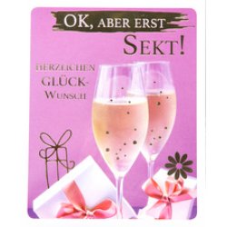 SUSY CARD Geburtstagskarte Snapshot "Einhorn"