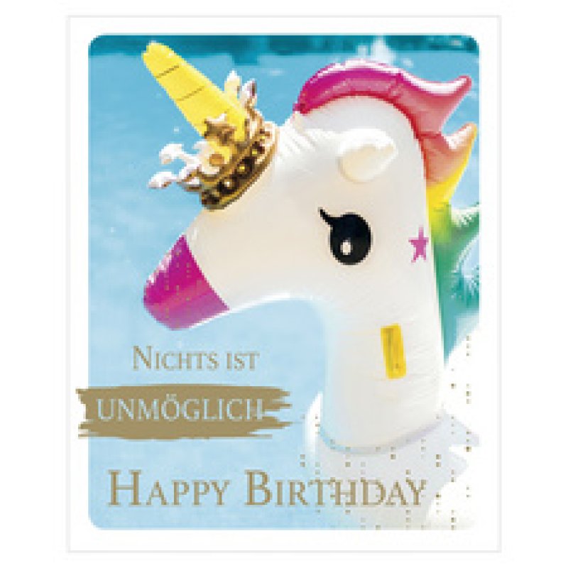 SUSY CARD Geburtstagskarte Snapshot "Cupcake"