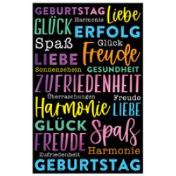 SUSY CARD Geburtstagskarte "Wishes 2"