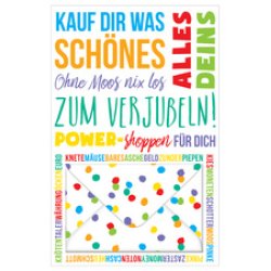 SUSY CARD Geldschein-Grußkarte "Sprüche 2"