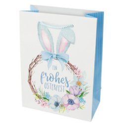 SUSY CARD Oster-Geschenktüte "Bunny & Flowers"