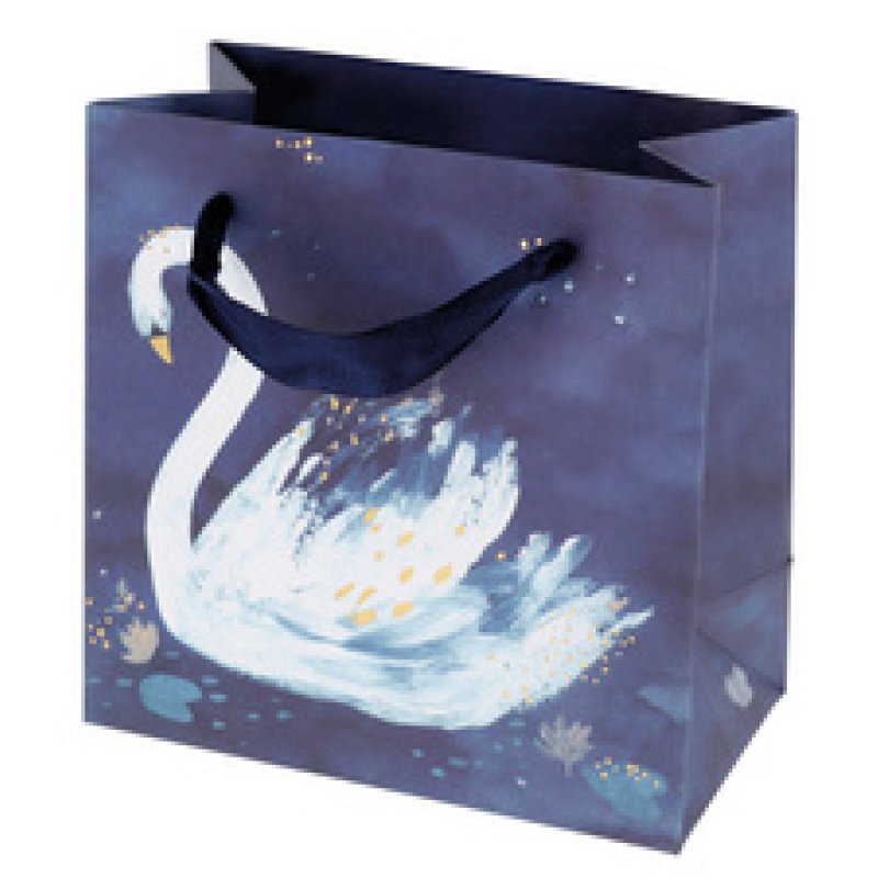 SUSY CARD Sac cadeau "Swan lake bloom"