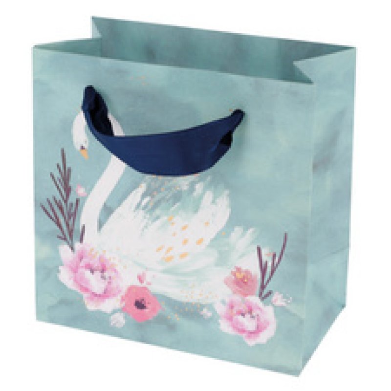 SUSY CARD Sac cadeau "Swan lake flower"