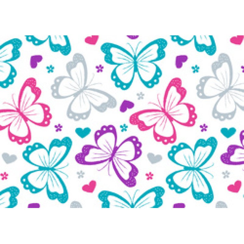 SUSY CARD Papier cadeau "Farfalle", sur rouleau