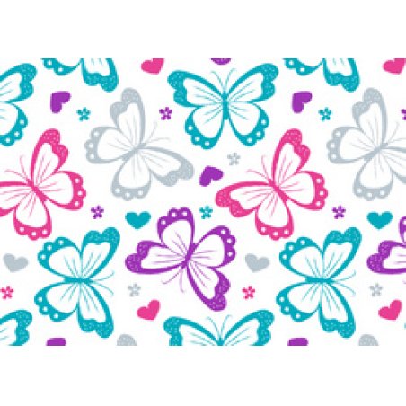 SUSY CARD Papier cadeau "Farfalle", sur rouleau