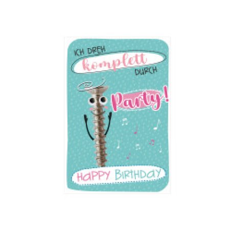 Susy Card 40057590 carte de vœux et de condoléances Carte de vœux classique Anniversaire 1 pièce(s)