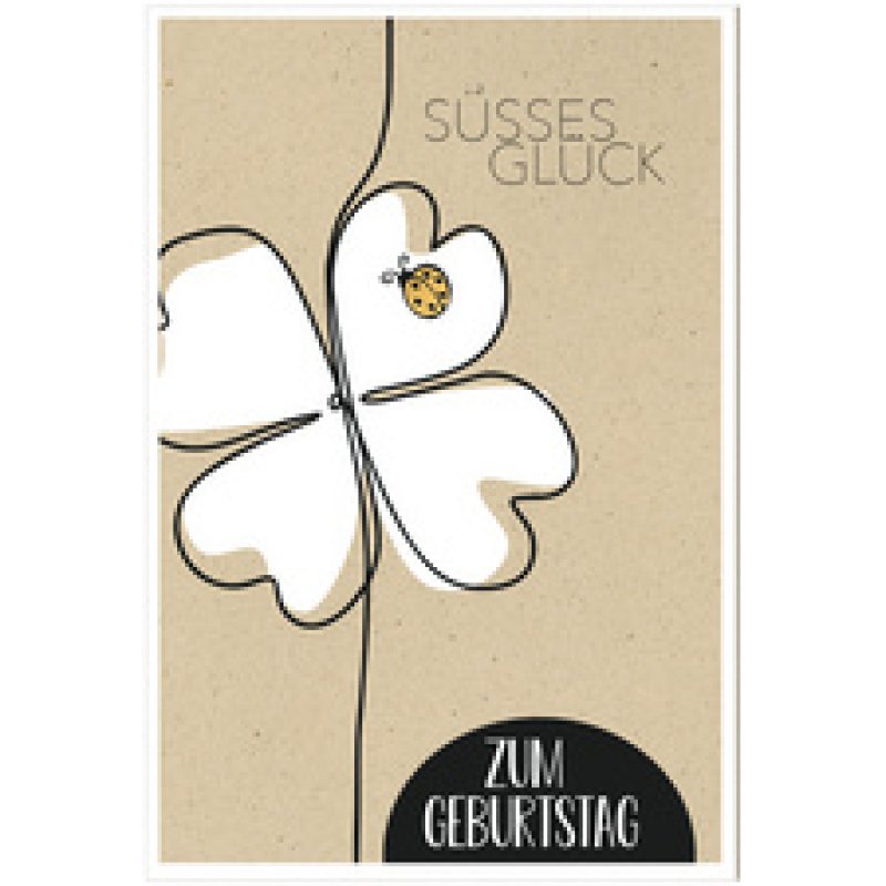 SUSY CARD Geburtstagskarte Bee yourself "Schmetterling"