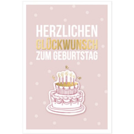 SUSY CARD Geburtstagskarte Bee yourself "Guter Tag"