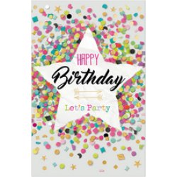 SUSY CARD Geburtstagskarte Confetti "Cupcake"