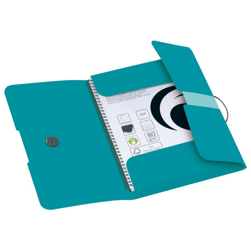 Herlitz 50015900 folder Polypropylene (PP) Turquoise A4