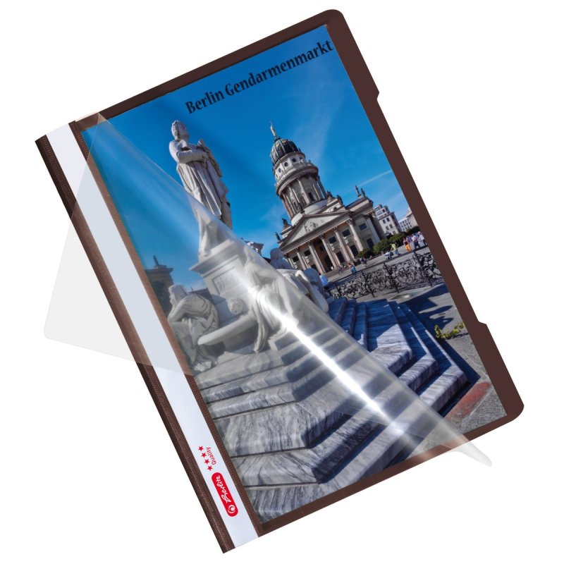 Herlitz 50020799 report cover Polypropylene (PP) Brown