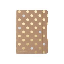 Herlitz Pure Glam writing notebook A5 40 sheets Gold