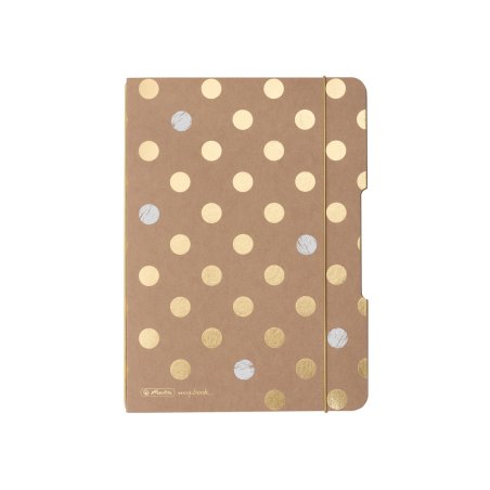 Herlitz Pure Glam writing notebook A5 40 sheets Gold