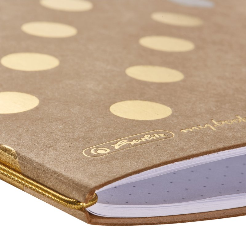Herlitz Pure Glam writing notebook A5 40 sheets Gold