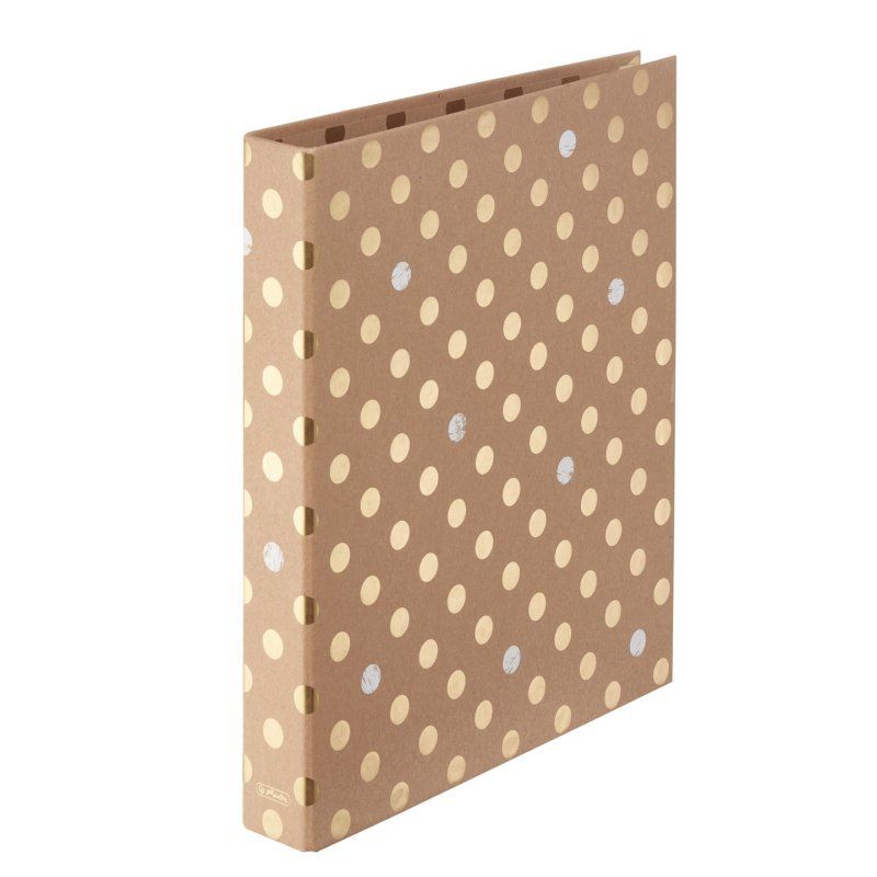 Herlitz Pure Glam ring binder A4 Gold