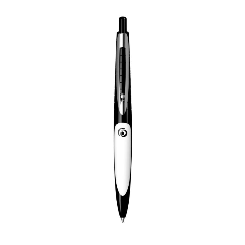 Herlitz my.pen Black Clip-on retractable ballpoint pen 1 pc(s)