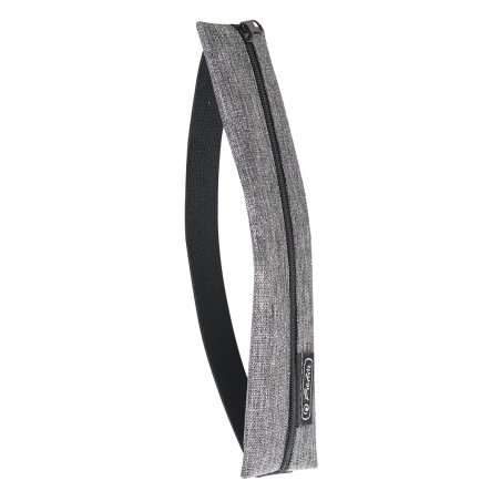 Herlitz 50033287 trousse à crayons Tissu Gris