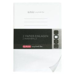 Herlitz my.book writing notebook A5 40 sheets Black, White