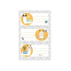 Herlitz 50034284 self-adhesive label 9 pc(s)