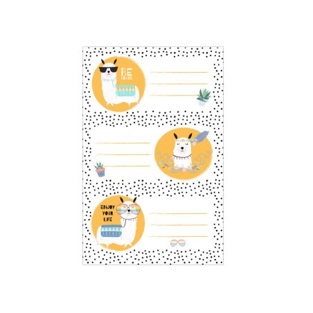 Herlitz 50034284 self-adhesive label 9 pc(s)