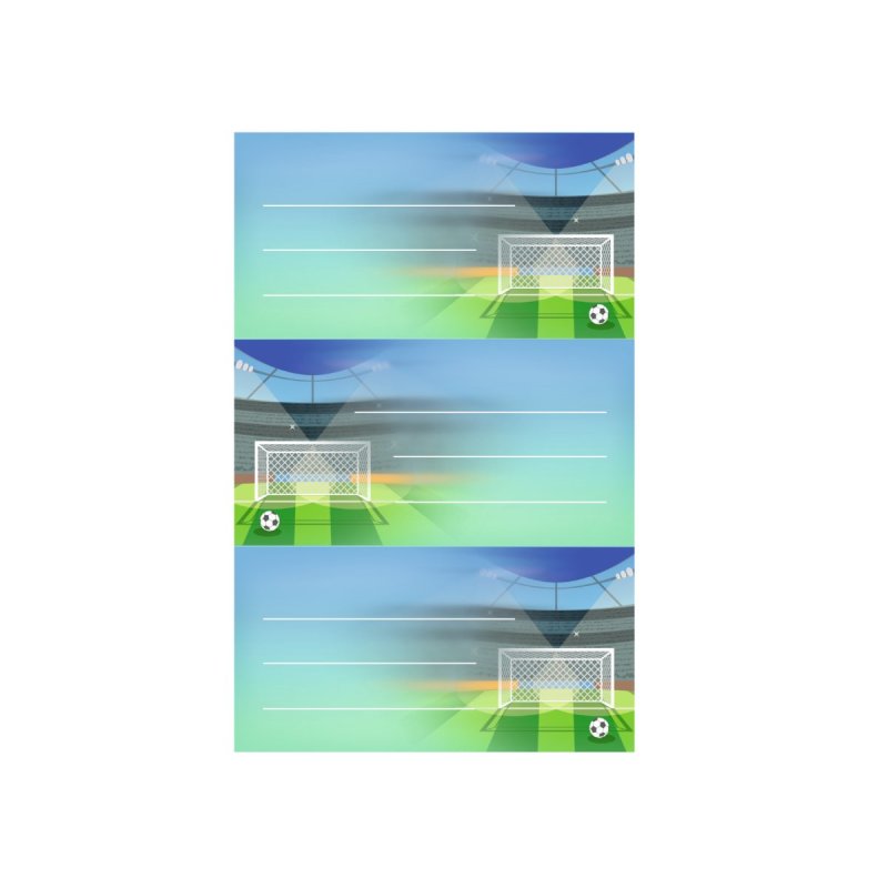 Herlitz 50034307 étiquette auto-collante 9 pièce(s)