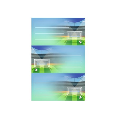 Herlitz 50034307 étiquette auto-collante 9 pièce(s)