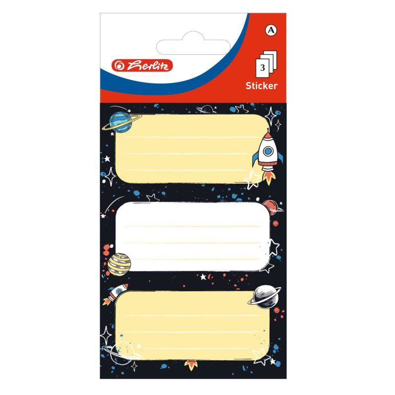 Herlitz 50034321 self-adhesive label 9 pc(s)