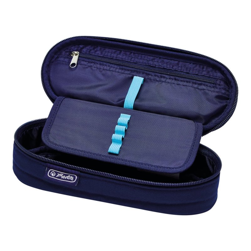 Herlitz 50038435 trousse à crayons Polyester Bleu