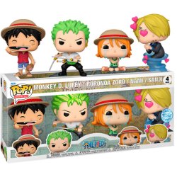 POP pack 4 figures One Piece Exclusive