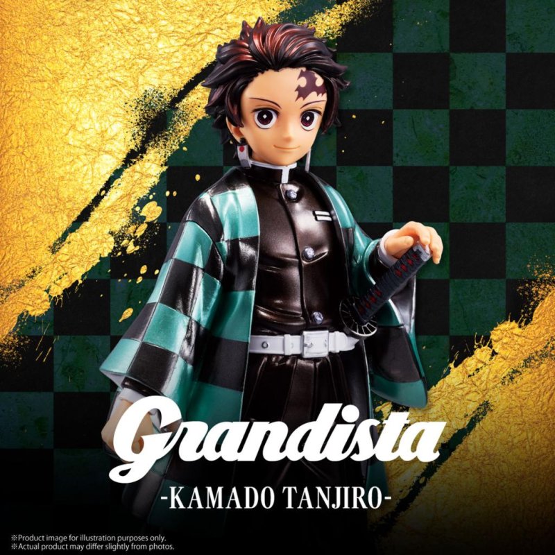 DEMON SLAYER - Tanjiro Kamado - Figurine Grandista 24cm