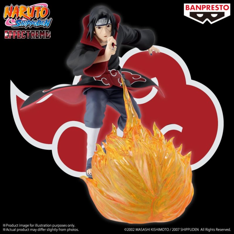 NARUTO SHIPPUDEN - Itachi Uchiha - Figurine Effectreme 13cm
