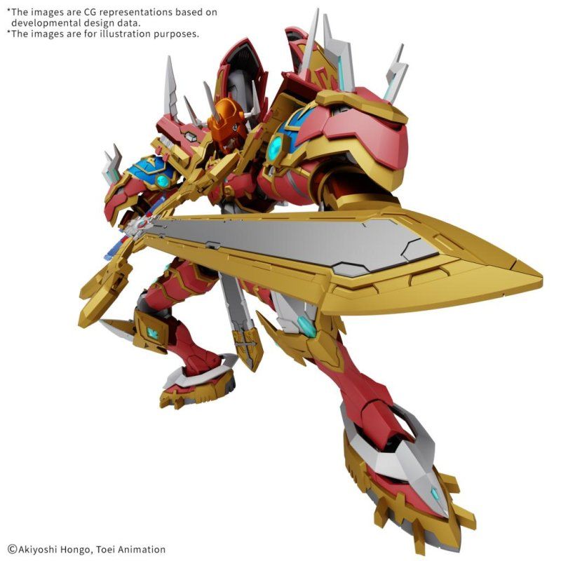 STOCKINK3-DIGIMON - Figure-rise Standard Amplified Kaisergreymon - Model Kit