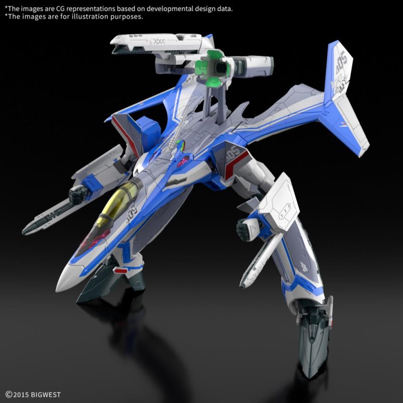 MACROSS - HG 1/100 VF-31J Siegfried (Hayate Use) Deluxe - Model Kit