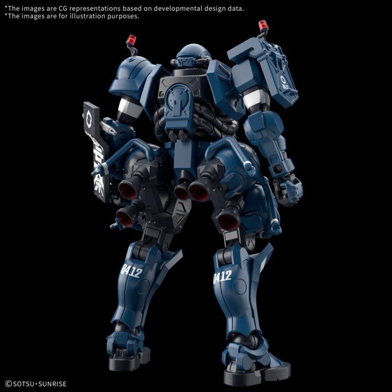 STOCKINK1-GUNDAM - HG 1/144 Police Zaku - Model Kit GQuuuuuuX Series
