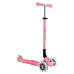 Globber Primo Foldable Plus Lights Kids Classic scooter Pink