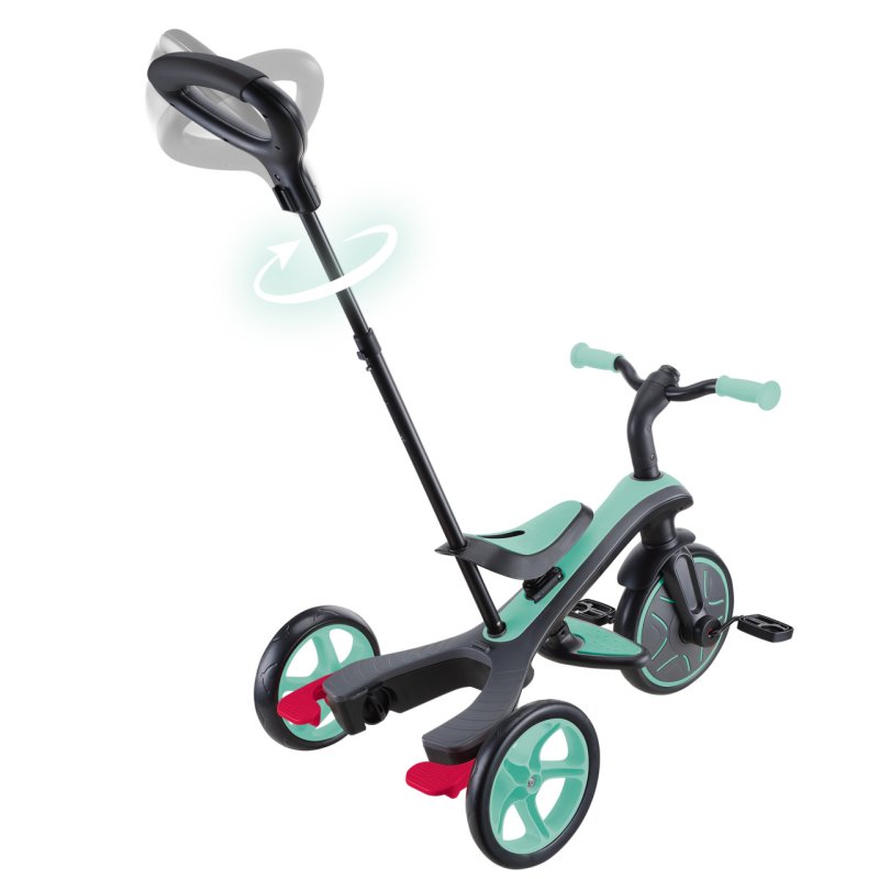 Globber Explorer Trike 4in1 tricycle Enfants Propulsion avant Droit