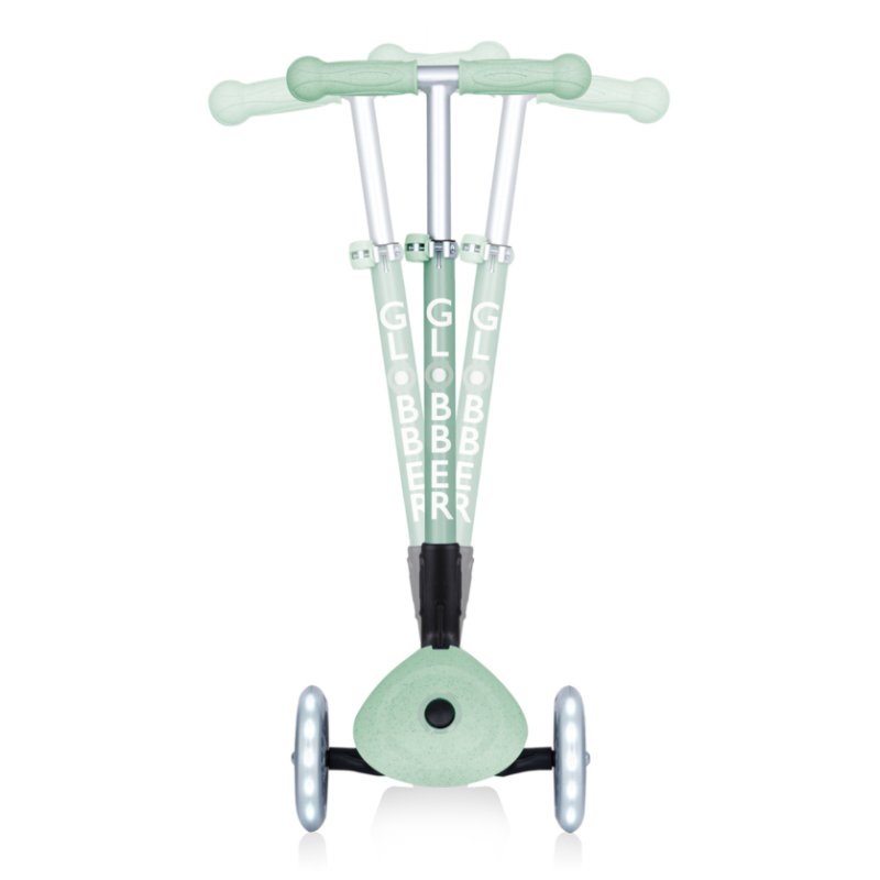 GLOBBER JUNIOR FOLDABLE LIGHTS ECO pistazie,mit Leuchtrollen