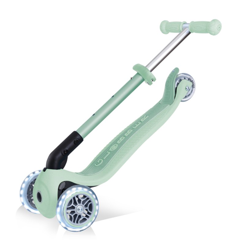 GLOBBER JUNIOR FOLDABLE LIGHTS ECO pistazie,mit Leuchtrollen