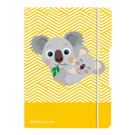 Herlitz my.book writing notebook A5 40 sheets Yellow